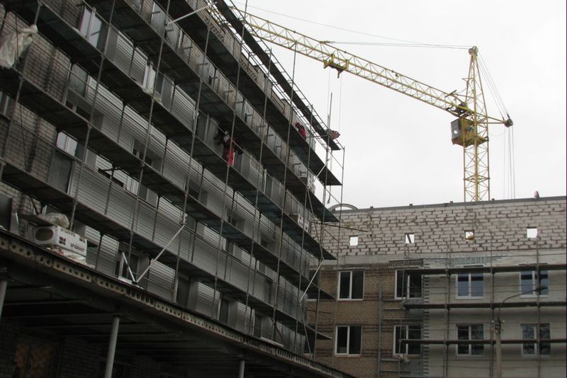 Роботи з реконструкції акушерського корпусу обласного перинатального центру вийшли на фінішну пряму 