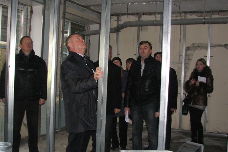 Роботи з реконструкції акушерського корпусу обласного перинатального центру вийшли на фінішну пряму 
