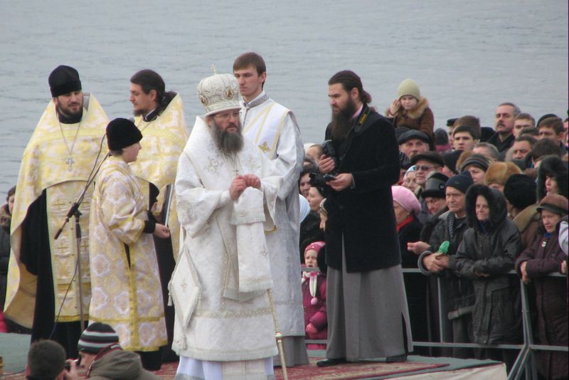 Олександр Пеклушенко взяв участь у святкуванні Водохрещення