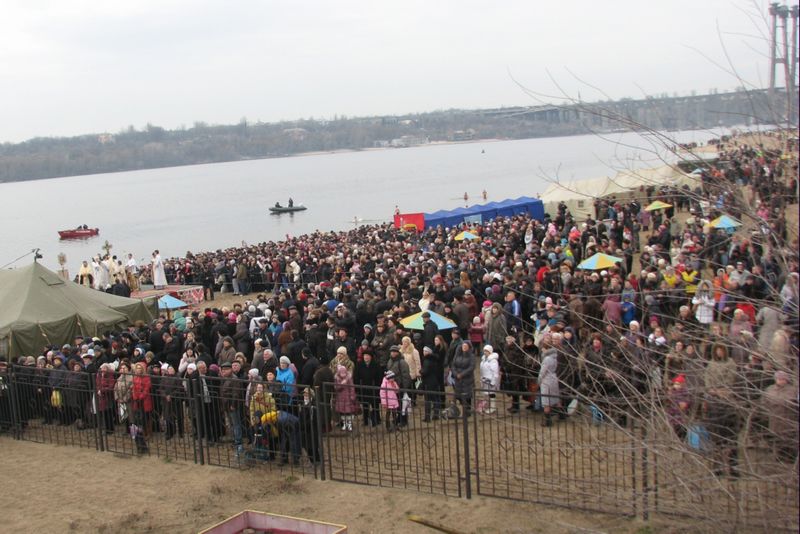 Олександр Пеклушенко взяв участь у святкуванні Водохрещення