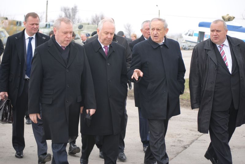 Голова Верховної Ради України  розпочав знайомство із Запоріжжям з вертольотів