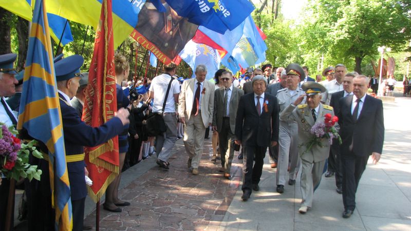 Президент України Віктор Янукович надіслав особисті витання Днем Перемоги запорізьким Героям Радянського Союзу 