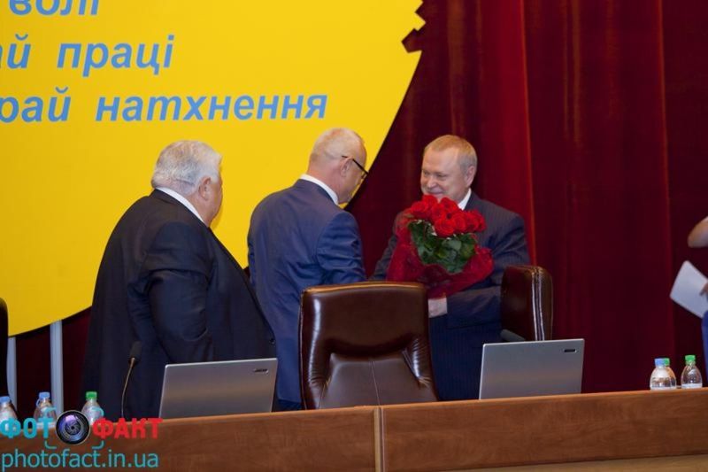 Олександр Пеклушенко привітав новообраного голову обласної ради Віктора Межейка