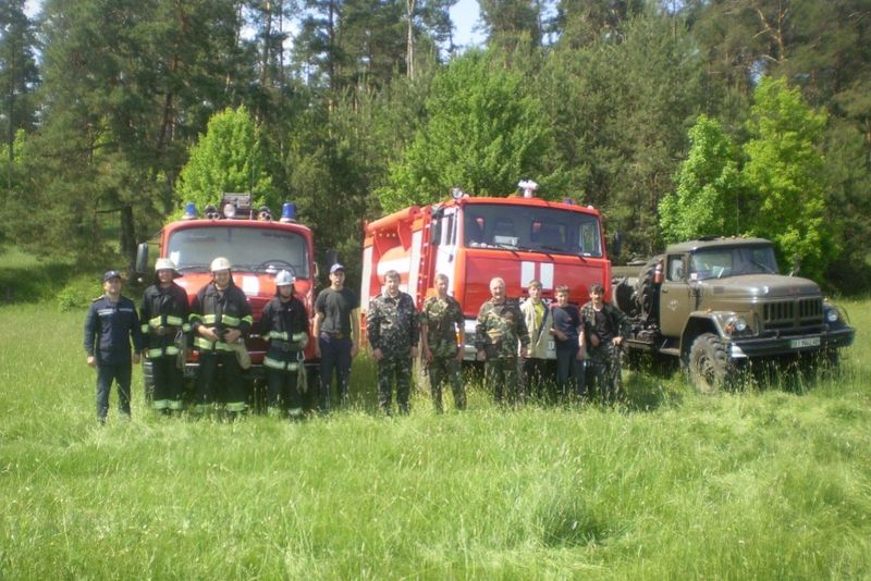 В  природних екосистемах області посилюються протипожежні заходи