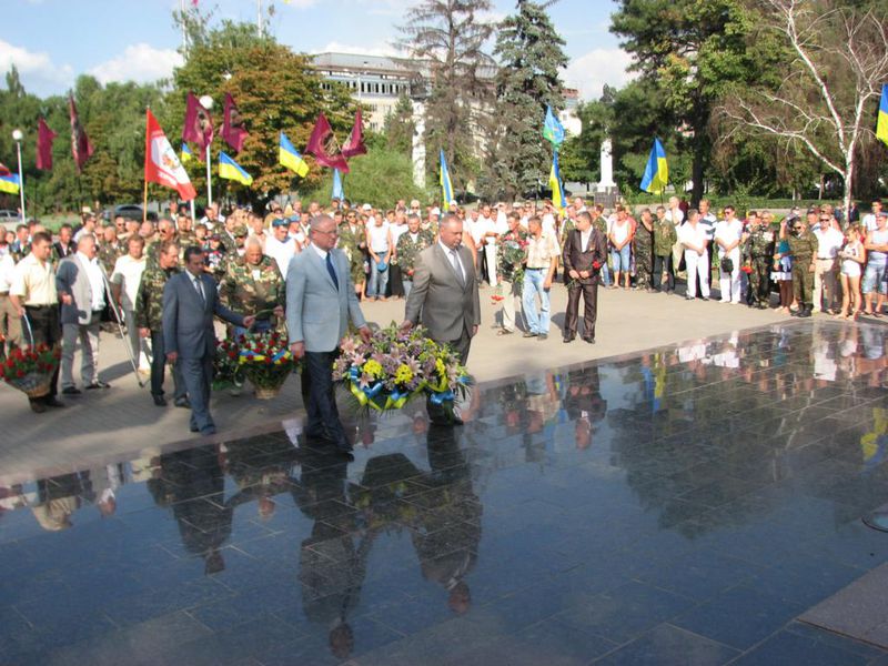 Масштабне святкування Дня ВДВ стає доброю традицією на Запоріжжі