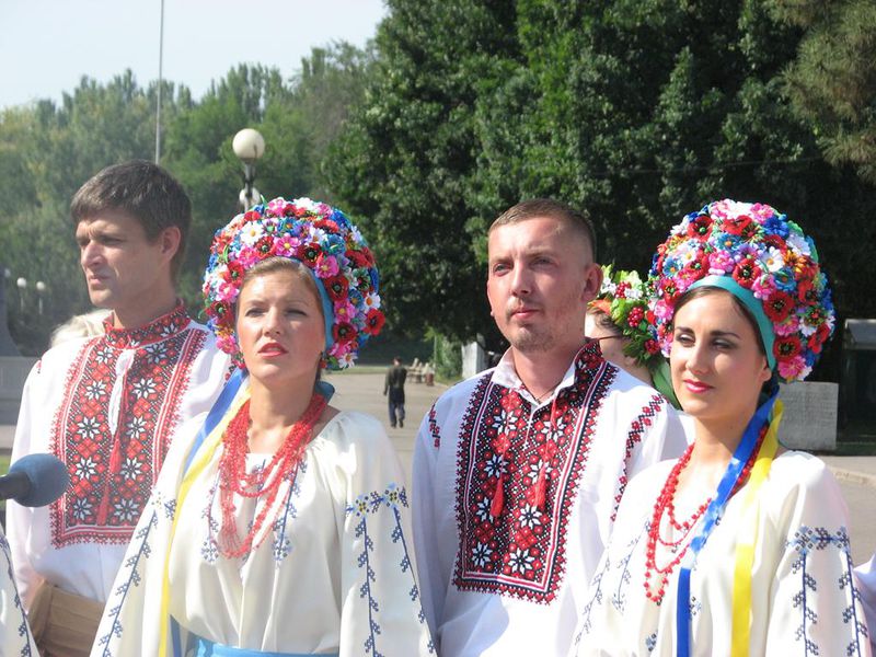 Запоріжці вшановують Державний Прапор України