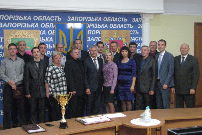 Запорізькі спортсмени-держслужбовці нагороджені за друге місце на ХV Всеукраїнській спартакіаді