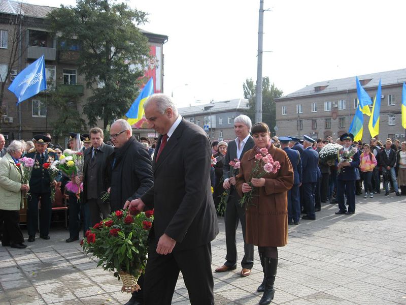 Запоріжці вшановують пам'ять  визволителів рідного міста 