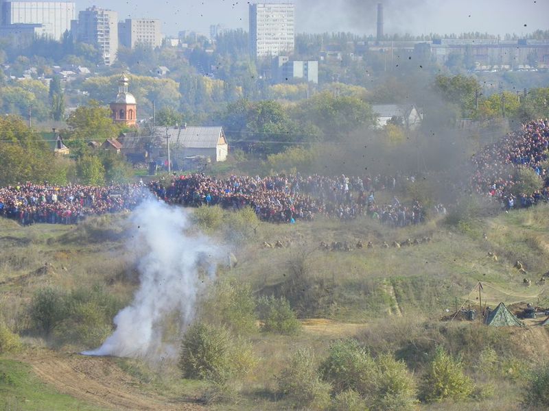 У Запоріжжі відбулася наймасштабніша в Україні військово-історична реконструкція часів Великої Вітчизняної війни