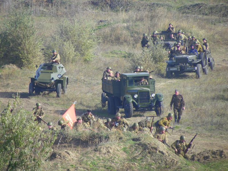 У Запоріжжі відбулася наймасштабніша в Україні військово-історична реконструкція часів Великої Вітчизняної війни