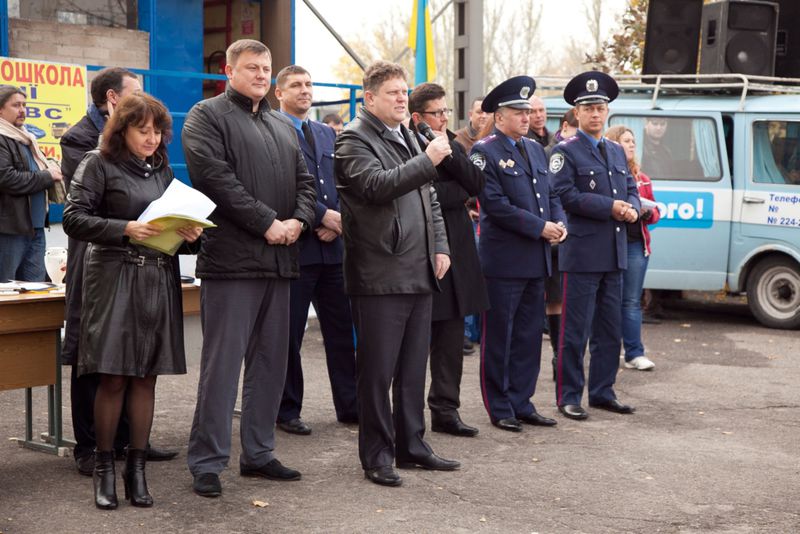 Водії маршрутних таксі продемонстрували свою майстерність на конкурсі