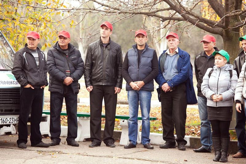 Водії маршрутних таксі продемонстрували свою майстерність на конкурсі