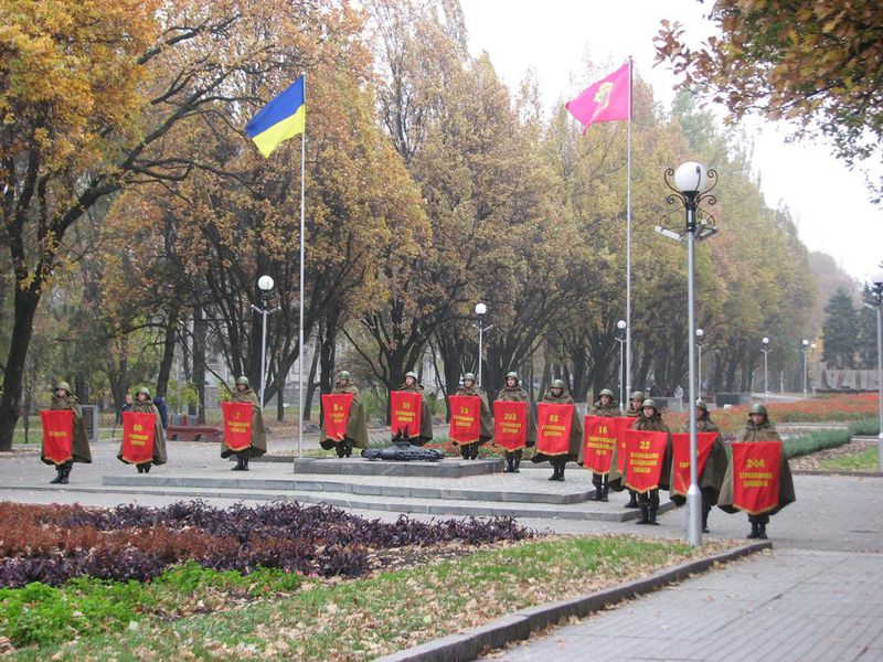 В Запорізькій області вшанували  пам'ять визволителів України