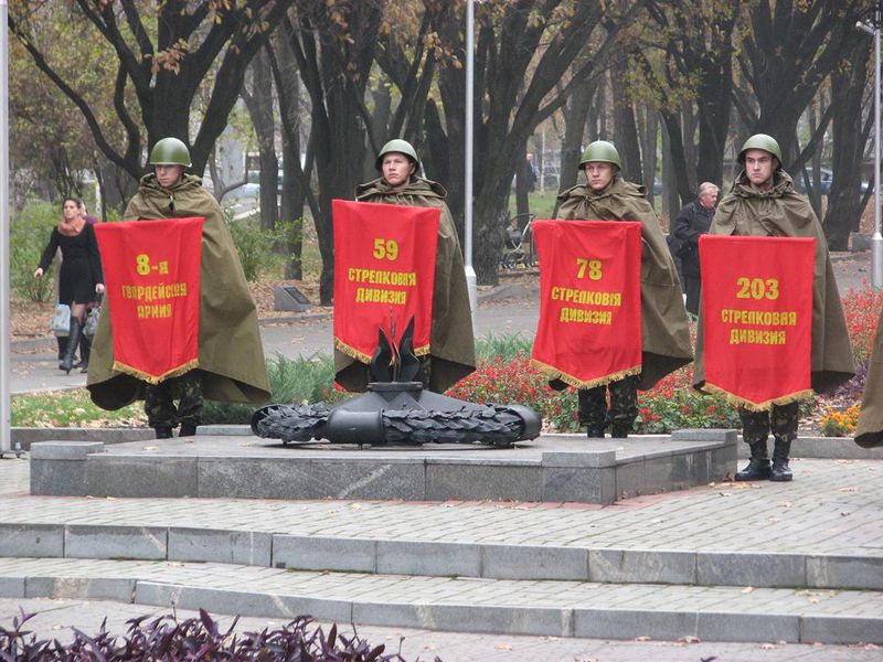 В Запорізькій області вшанували  пам'ять визволителів України