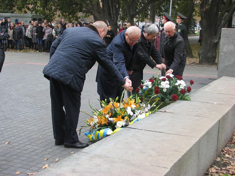 В Запорізькій області вшанували  пам'ять визволителів України