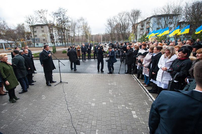 Президент України відвідав Запорізький перинатальний центр