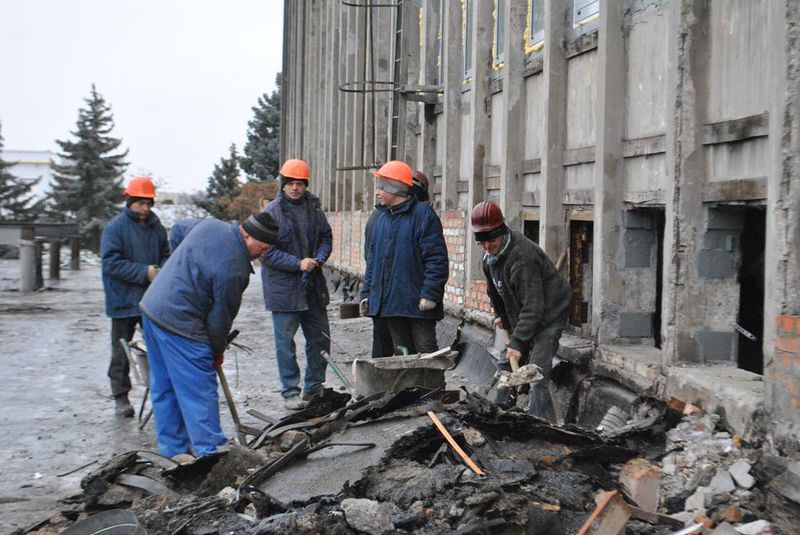 У новому році чекаємо  оновлеий Палац спорту