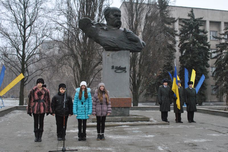 Запоріжці відзначають  День Соборності та Свободи
