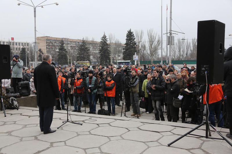 Валерій Баранов прийняв присягу на вірність громаді Запорізького краю