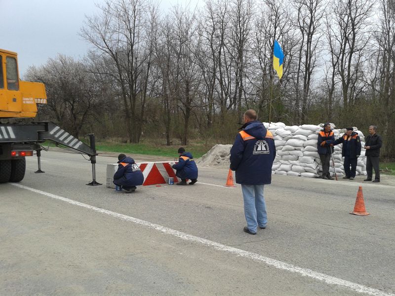 Валерій Баранов перевірив роботу блокпостів