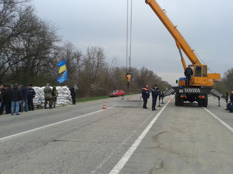 Валерій Баранов перевірив роботу блокпостів