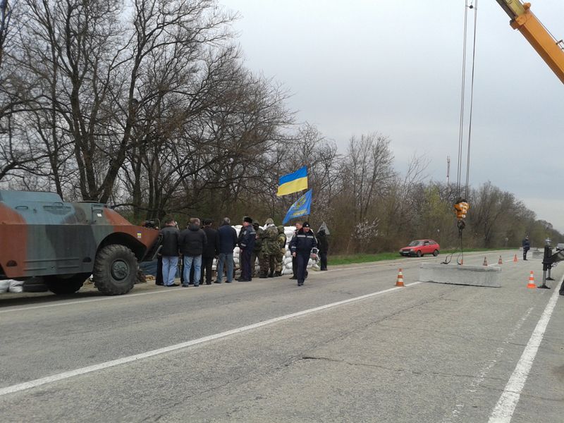 Валерій Баранов перевірив роботу блокпостів