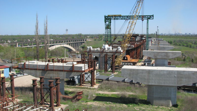 Запорізькі мости - стратегічний об’єкт, який необхідно добудувати