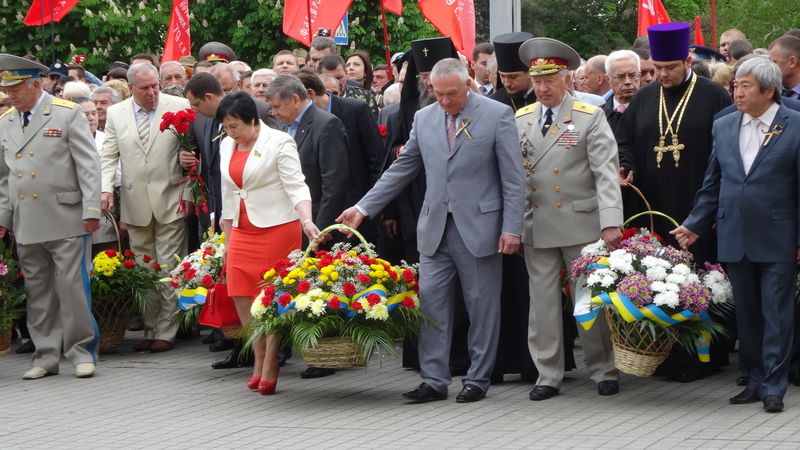 Запоріжці відзначають день великої Перемоги