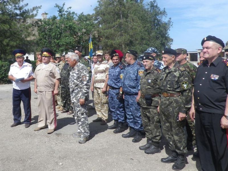 Запорізькі козаки провели навчання на кордоні