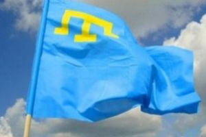 Відбувся мітинг до Дня кримськотатарського прапора