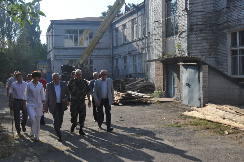 Валерій Баранов: «Ми відновлюватимемо військовий госпіталь силами підприємців та волонтерів»