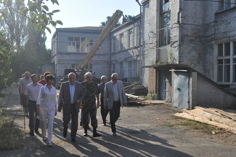 Валерій Баранов: «Ми відновлюватимемо військовий госпіталь силами підприємців та волонтерів»
