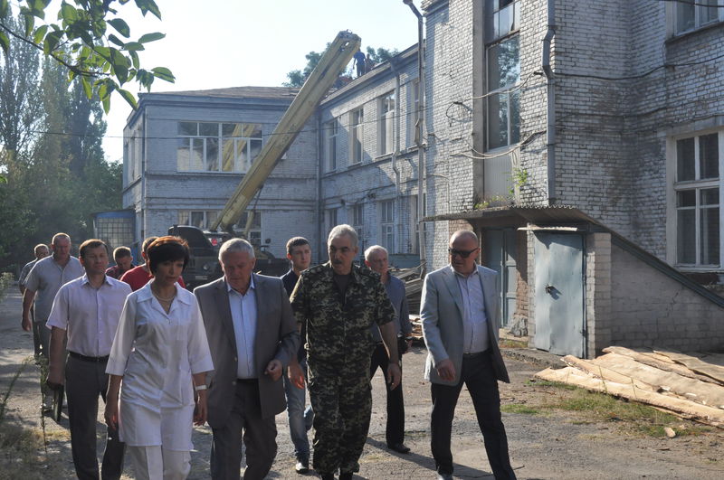 Валерій Баранов: «Ми відновлюватимемо військовий госпіталь силами підприємців та волонтерів»