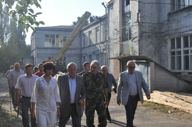 Валерій Баранов: «Ми відновлюватимемо військовий госпіталь силами підприємців та волонтерів»