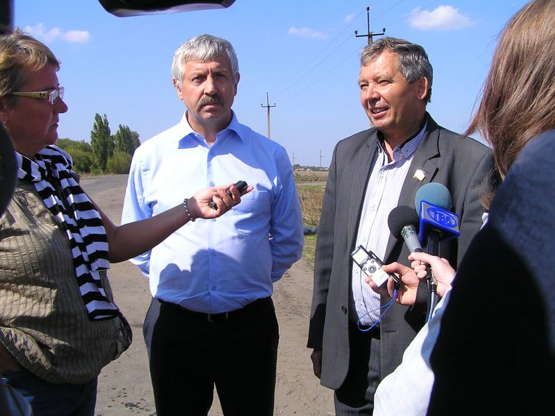 Будівництво фортифікаційних споруд у Розівці наближається до фінішу