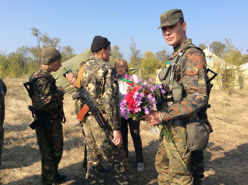 Запоріжці зустріли бійців 23-го батальйону територіальної оборони