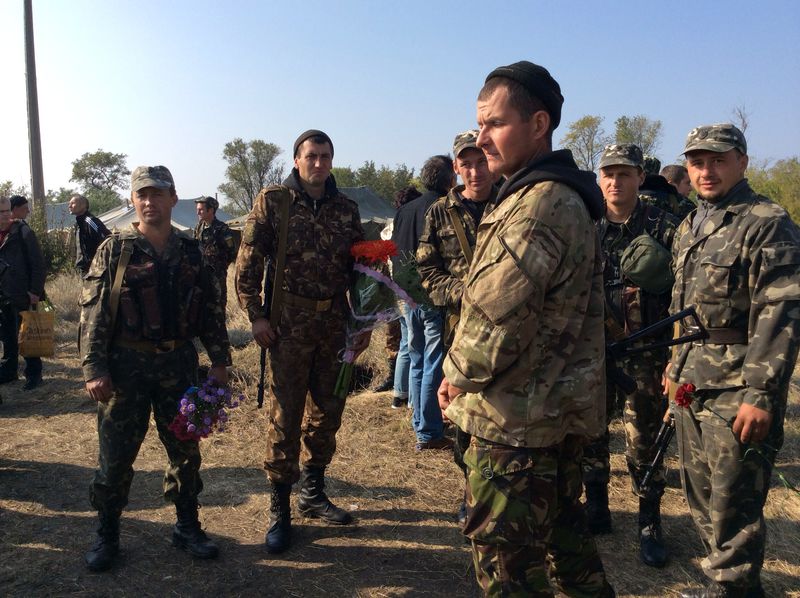 Запоріжці зустріли бійців 23-го батальйону територіальної оборони