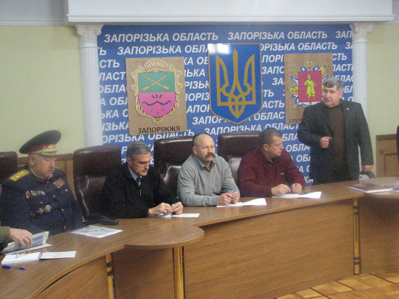 Запорізькі козаки готуються до Великої Ради отаманів України