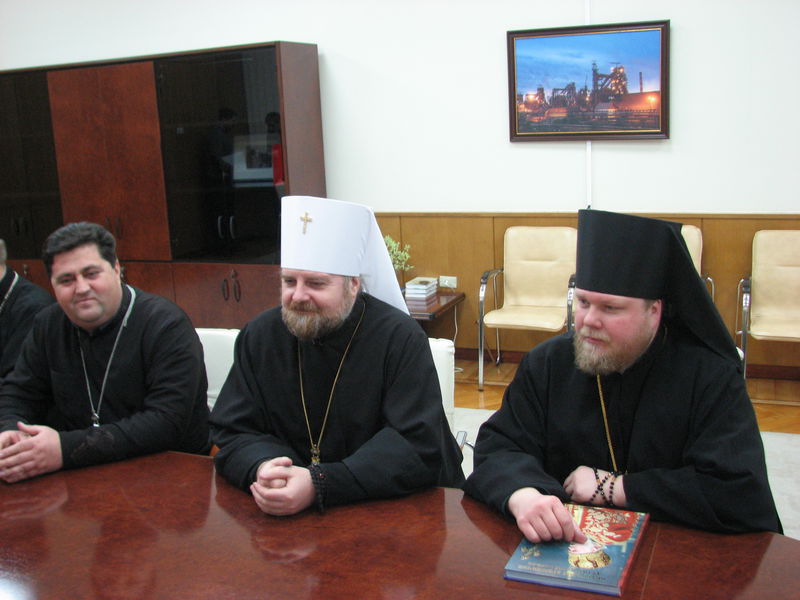 Керівники області зустрілися з новим єпископом Запорізьким і Мелітопольським