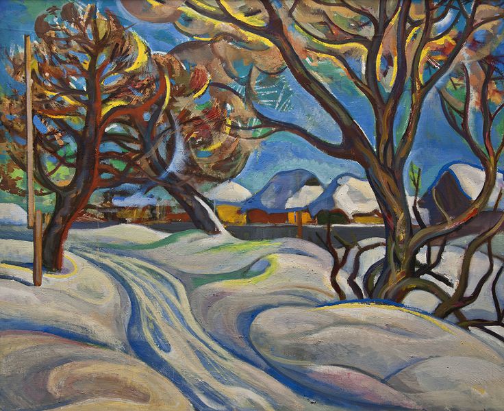 У Запорізькому обласному художньому музеї відкрилася виставка «Зимовий пейзаж» 