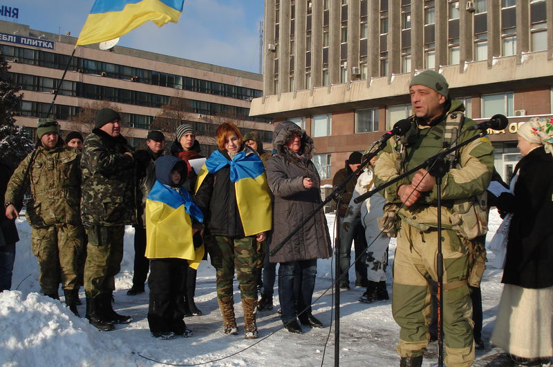 Запоріжці зустріли бійців 37-го окремого мотопіхотного батальйону