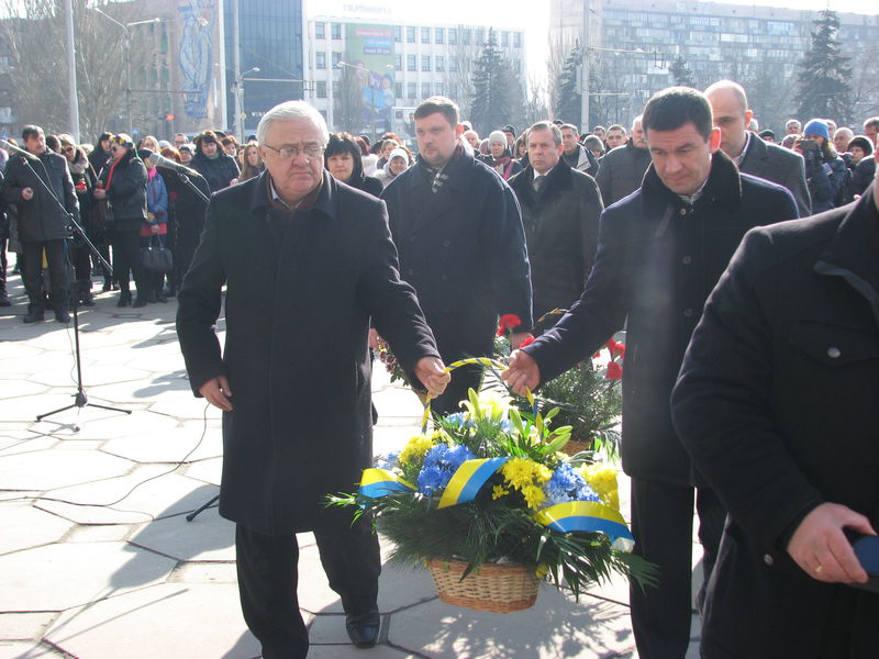 Подвиг Героїв революції увічнено пам’ятним знаком