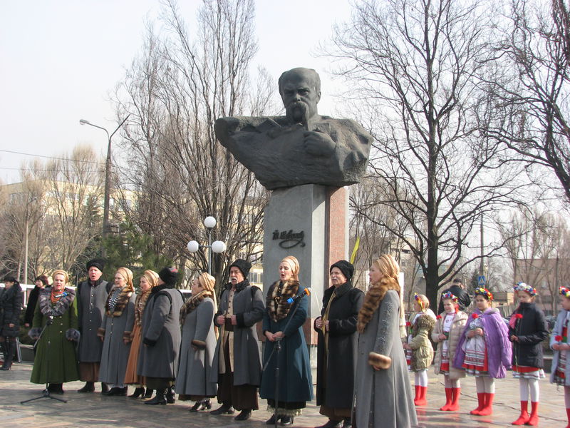 Запоріжці вшанували пам’ять Кобзаря