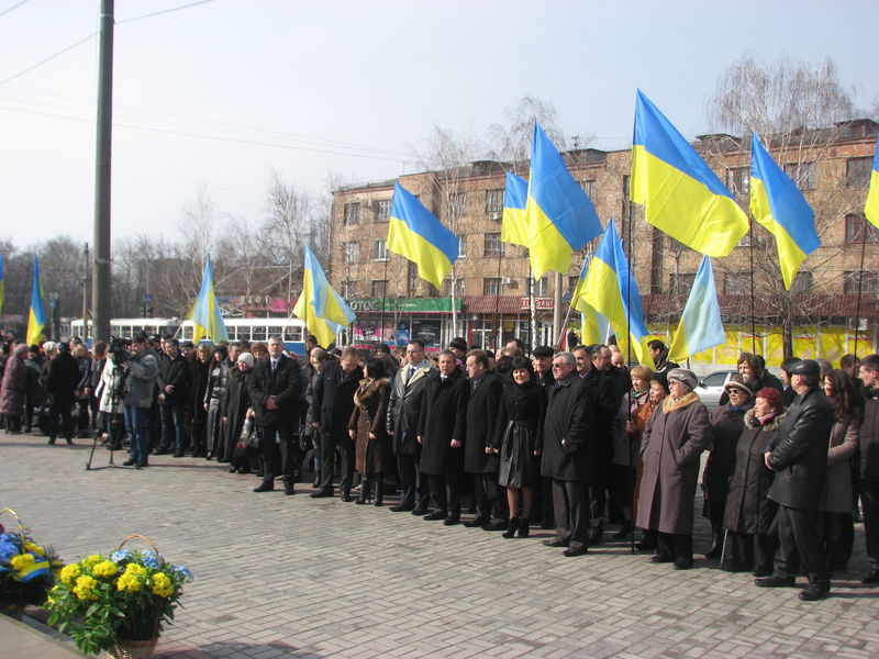 Запоріжці вшанували пам’ять Кобзаря