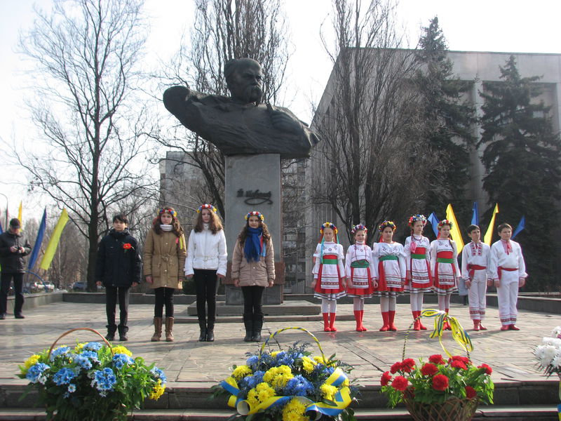 Запоріжці вшанували пам’ять Кобзаря