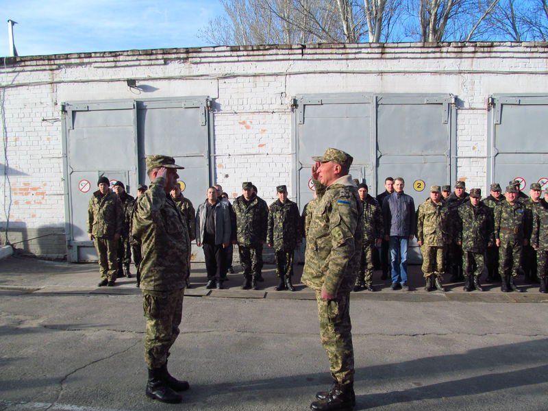 Перші мобілізовані військовозобов’язані в області прощаються з військовою службою