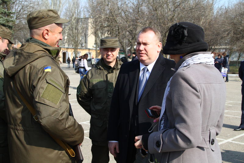 Валентин Резніченко: «Ми пишаємося воїнами запорізької бригади Національної гвардії України»