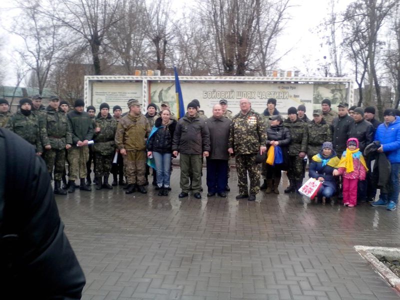 Запорізькі воїни – артилеристи повертаються додому