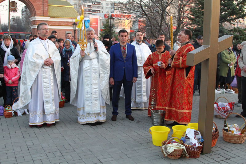 Григорій Самардак взяв участь у Великодніх святкуваннях