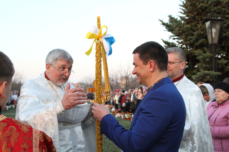 Григорій Самардак взяв участь у Великодніх святкуваннях